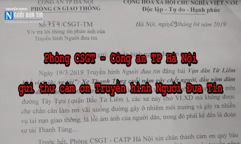 (Bài 18) Vạn dân Từ Liêm khổ vì "giặc xe tải": CSGT Hà Nội đã xử lý 77 trường hợp vi phạm