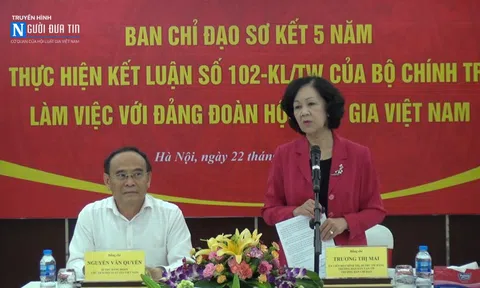 Ban chỉ đạo sơ kết 5 năm thực hiện Kết luận số 102-KL/TW của Bộ Chính trị làm việc với Đảng đoàn Hội Luật gia Việt Nam