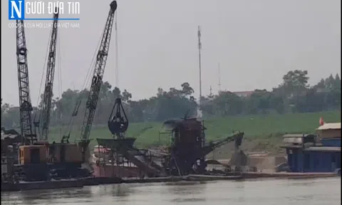 Vĩnh Phúc: Sông Lô bị xâm hại, cơ quan chức năng vẫn "bình chân như vại"