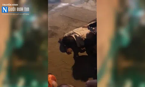 Cầu Giấy, Hà Nội: Tài xế taxi bị bắn đạn cao su, ôtô cán ngang người