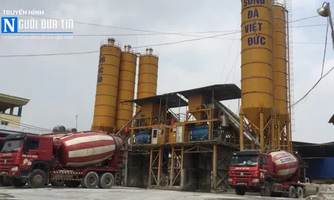 Hoài Đức, Hà Nội: Trạm trộn bê tông Sông Đà Việt Đức vẫn "đầu độc" môi trường