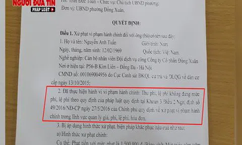 (Bài 2) Vụ thu 180.000đ/lượt gửi xe: Sau xử phạt cần xem xét thu hồi giấy phép