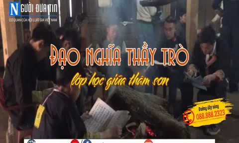 Lớp học đạo nghĩa giữa chốn thâm sơn