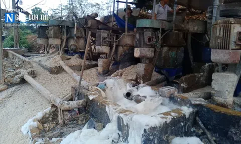 Tuyên Quang: Một cơ sở sản xuất không phép gây ô nhiễm môi trường