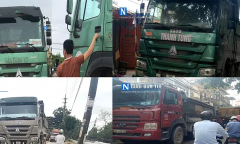(Bài 7) Vạn dân Từ Liêm, Hà Nội khốn khổ vì “giặc xe tải”: Đoàn xe tải đổi lộ trình đối phó cơ quan chức năng