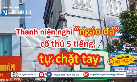 Gia Lâm, Hà Nội: Nam thanh niên tự chặt tay nghi bị “ngáo đá”