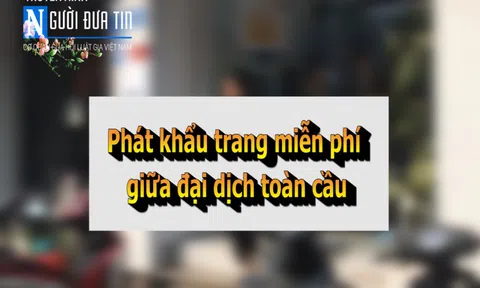 Phát khẩu trang miễn phí để phòng dịch là hành động tử tế