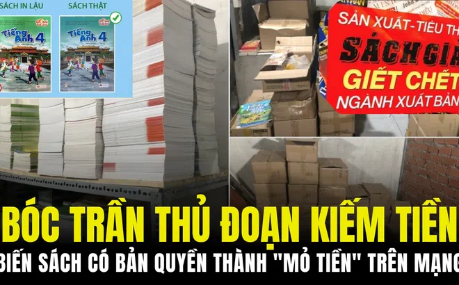 Bóc trần thủ đoạn biến sách có bản quyền thành "mỏ tiền" trên mạng, hai người bị khởi tố
