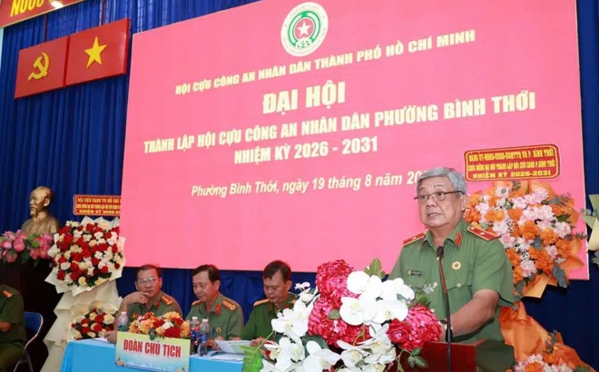 TP HCM: Đại hội thành lập Hội Cựu Công an nhân dân phường Bình Thới lần thứ I, nhiệm kỳ 2026-2031