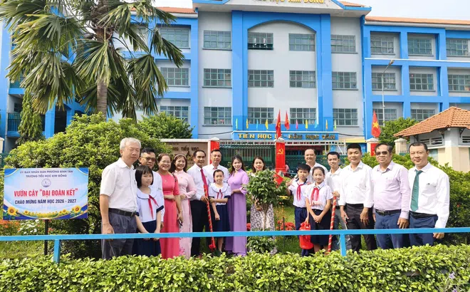 Trường Tiểu học Kim Đồng (TP Hồ Chí Minh): "Ngày khai trường - Gieo những ước mơ"