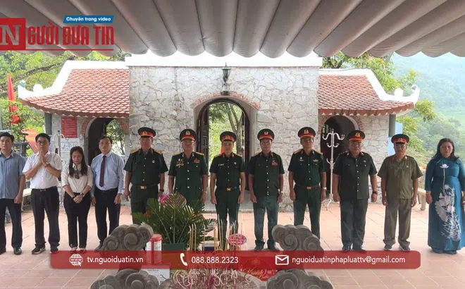 Hội Cựu chiến binh Cơ quan Trung ương Hội Luật gia Việt Nam dâng hương tưởng nhớ các anh hùng liệt sĩ tại Nghĩa trang Vị Xuyên, Tuyên Quang